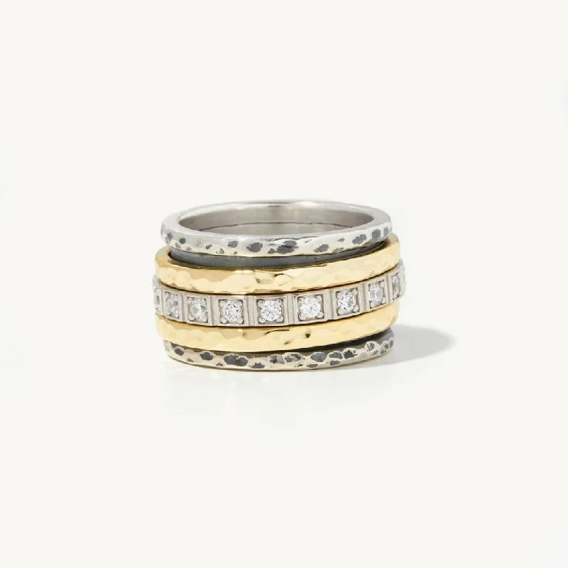 promise rings for women -Romina Spinner Ring