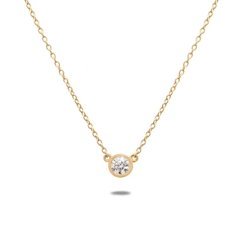 women's diamond necklaces -0.54ct Diamond Mae Necklace