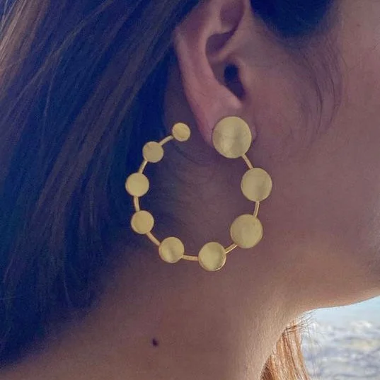 cuff earrings for women -Semi tops