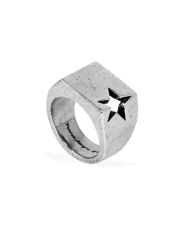 unique rings for women -Falling Star Ring