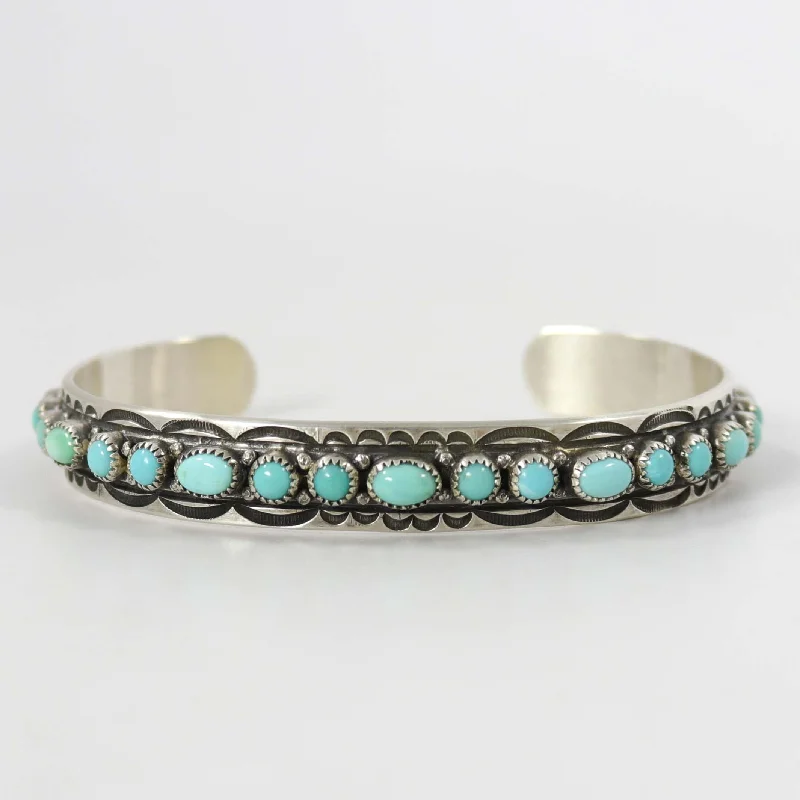 bracelet chains for women -Turquoise Cuff