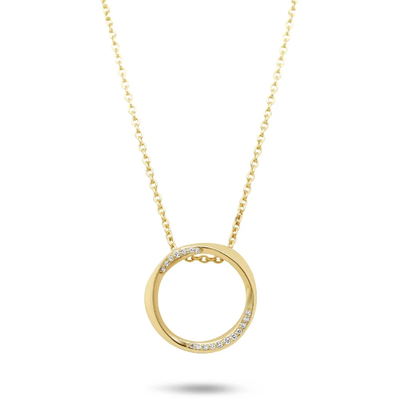 diamond heart necklaces for women -Eliza Necklace