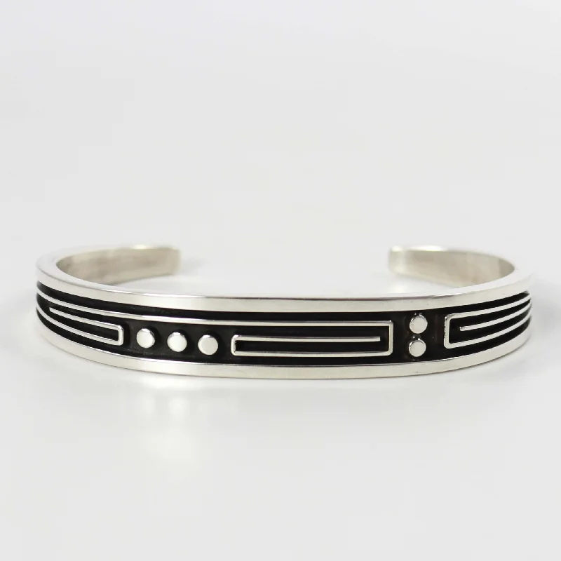 vintage gold bracelets for women -Silver Cuff