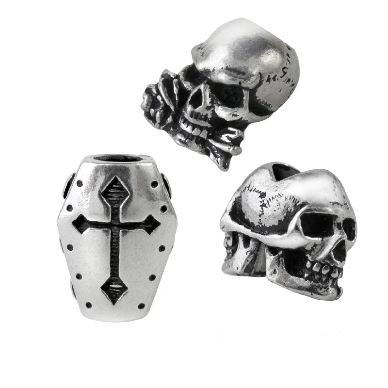 birthday rings for women -Set of 3 Alchemy Beard Rings/Hair Beads by Alchemy Gothic