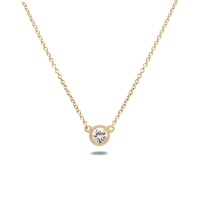 vintage necklaces for women -0.51ct Diamond Mae Necklace