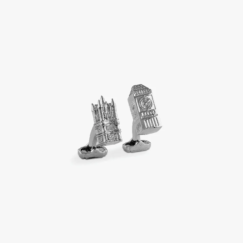 mixed metal bracelets for women -THOMPSON Big Ben & Tower Bridge cufflinks