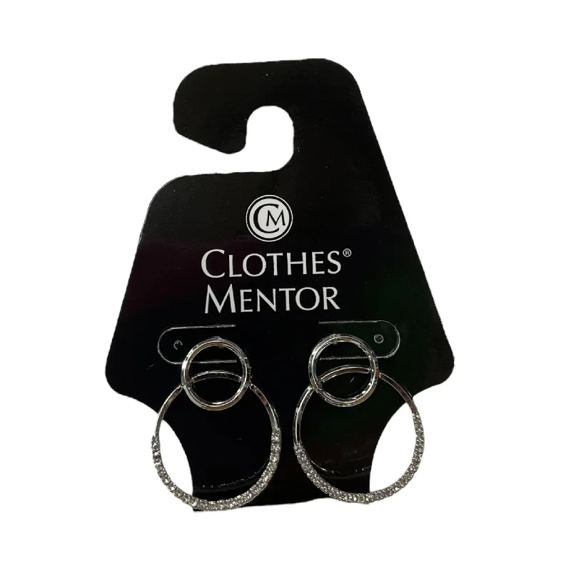 trendy hoop earrings -Earrings Sterling Silver By Clothes Mentor