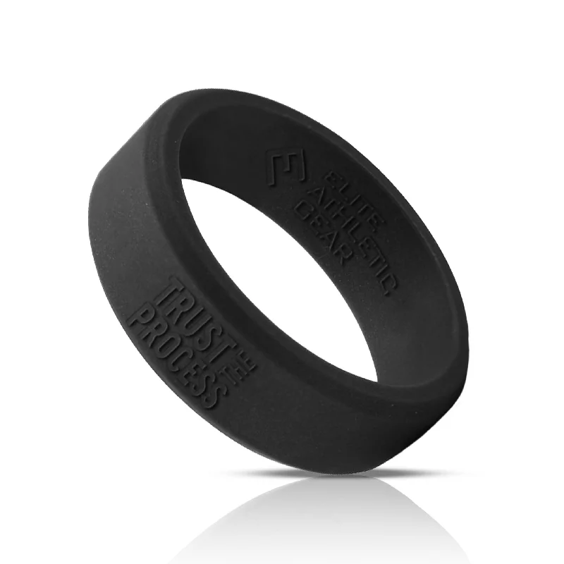 romantic rings for women -Trust The Process Silicone Ring