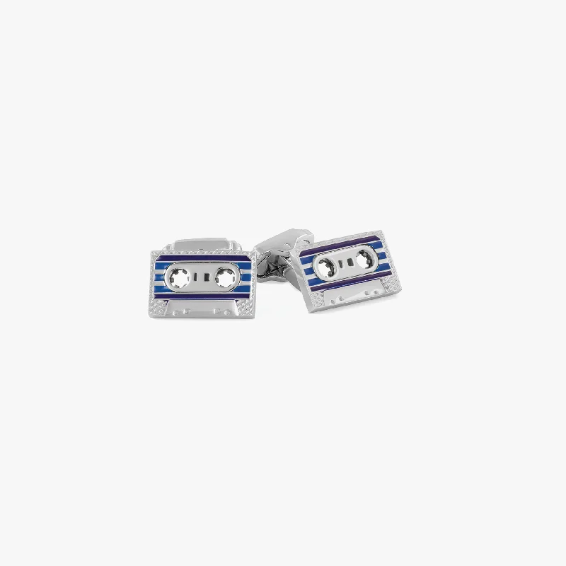 tennis bracelets for women -THOMPSON Cassette cufflinks