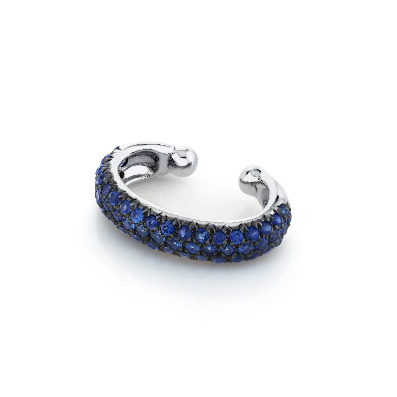 White Gold/Blue Sapphire