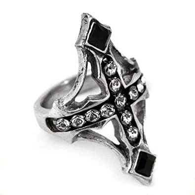 wedding bands for women -Anastasia Ring by Alchemy Gothic