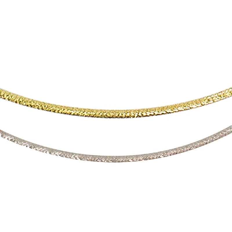 women's diamond necklaces -Reversible Omega Necklace by Bellarri