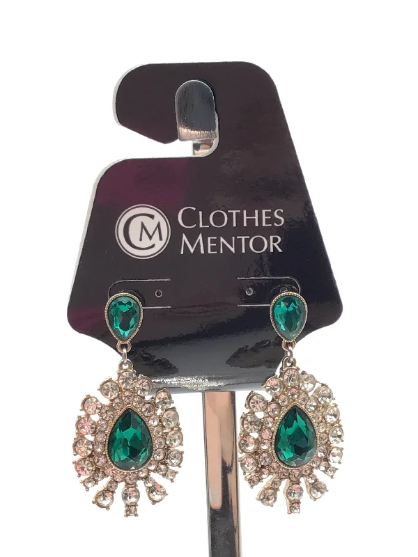 gold leaf earrings -Earrings Statement Clothes Mentor