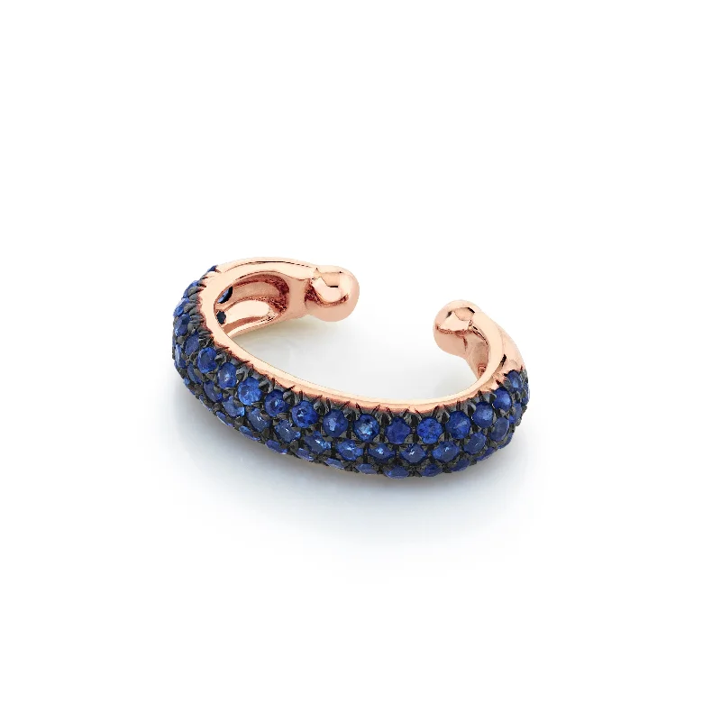 Rose Gold/Blue Sapphire