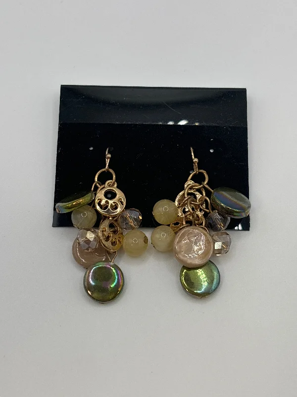 gemstone drop earrings -Earrings Dangle/drop Clothes Mentor