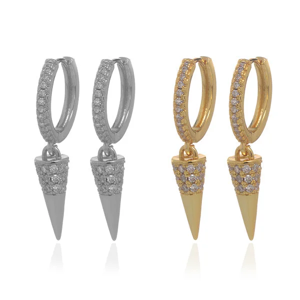 birthday earrings for women -Doja Huggies