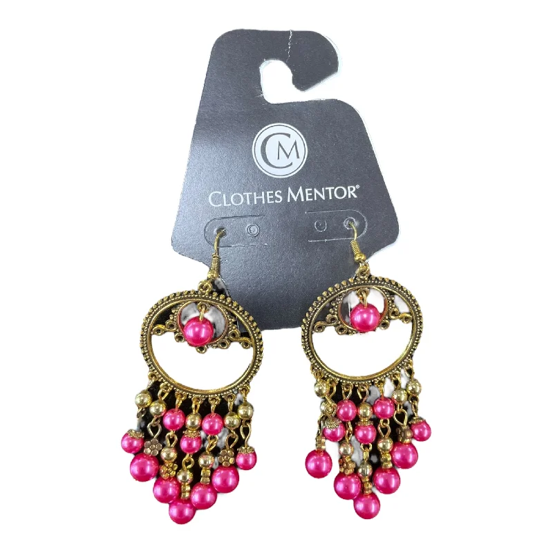 floral earrings for women -Earrings Dangle/drop Cmf