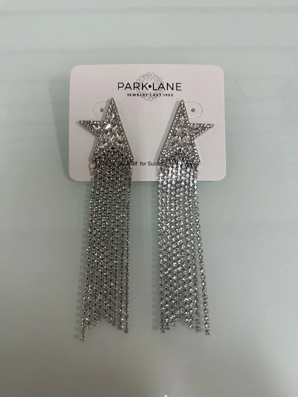 sparkling earrings for women -Earrings Statement Park Lane