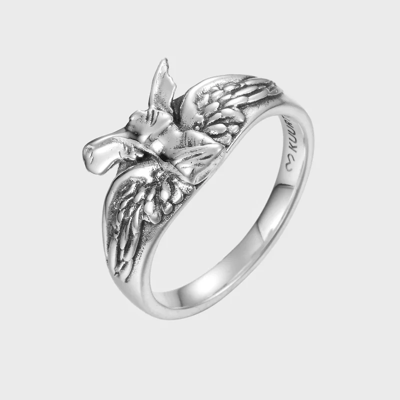 vintage engagement rings -Winged Victory of Samothrace - Ring