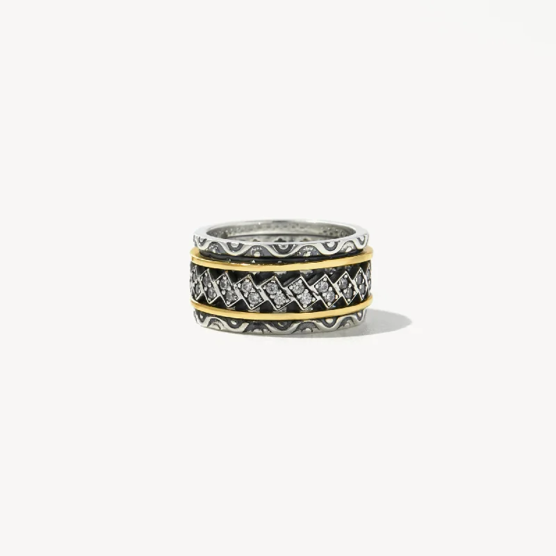 eternity rings for women -Ariah Spinner Ring