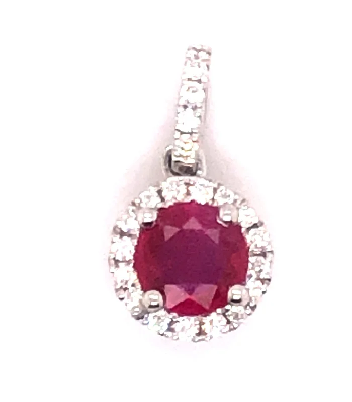 delicate gemstone necklaces for women -Ruby Necklace