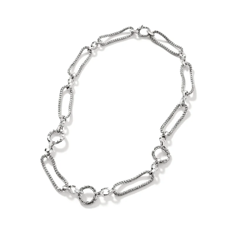 chic necklaces for women -Classic Chain Knife Edge Necklace by John Hardy