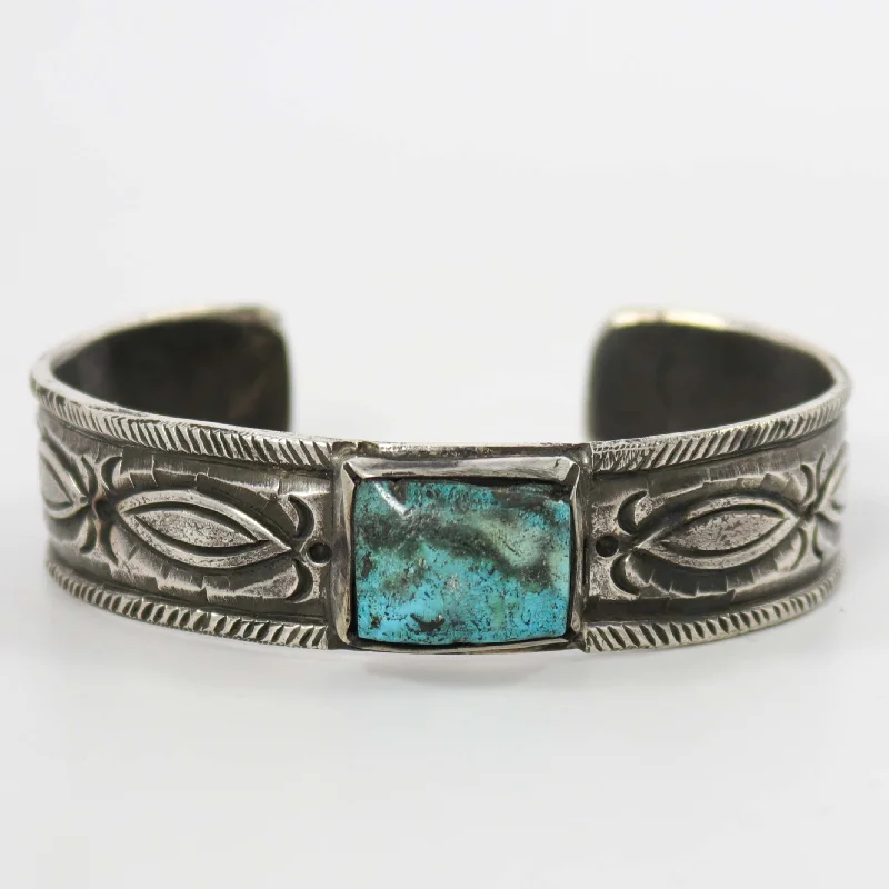 wedding bracelets for women -Fox Turquoise Cuff