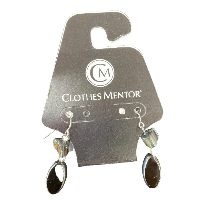 mixed metal earrings for women -Earrings Dangle/drop By Clothes Mentor